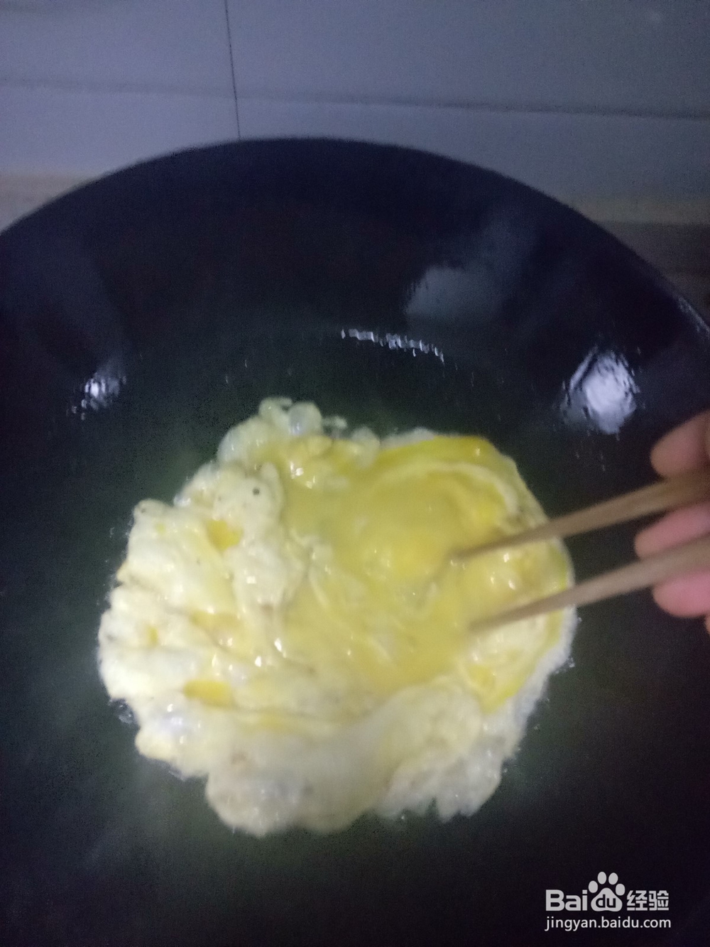 青菜胡萝卜酱油炒饭