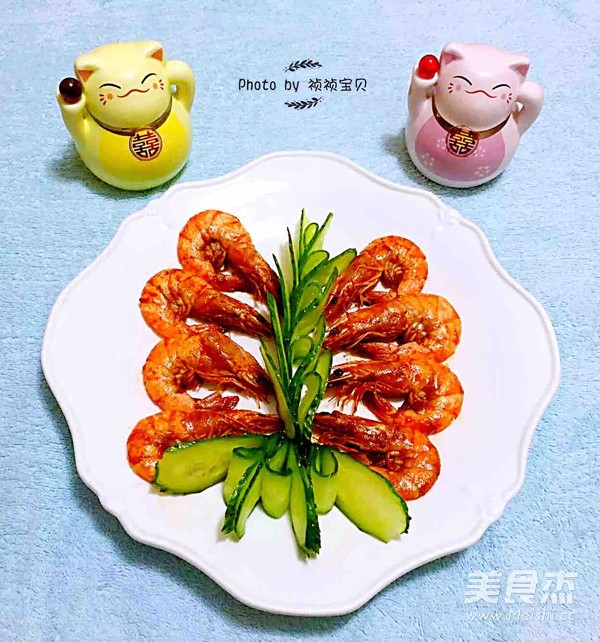 番茄㸆海虾的做法