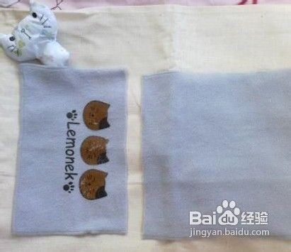 绒布围巾DIY改造成袖套