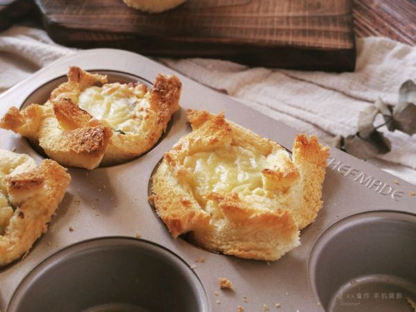土豆芝士吐司盏