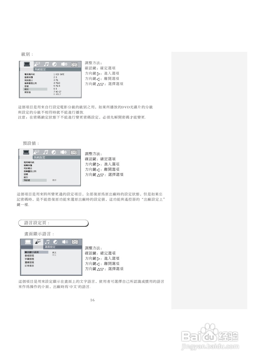 声宝DV-U219型DVD播放机说明书:[1]