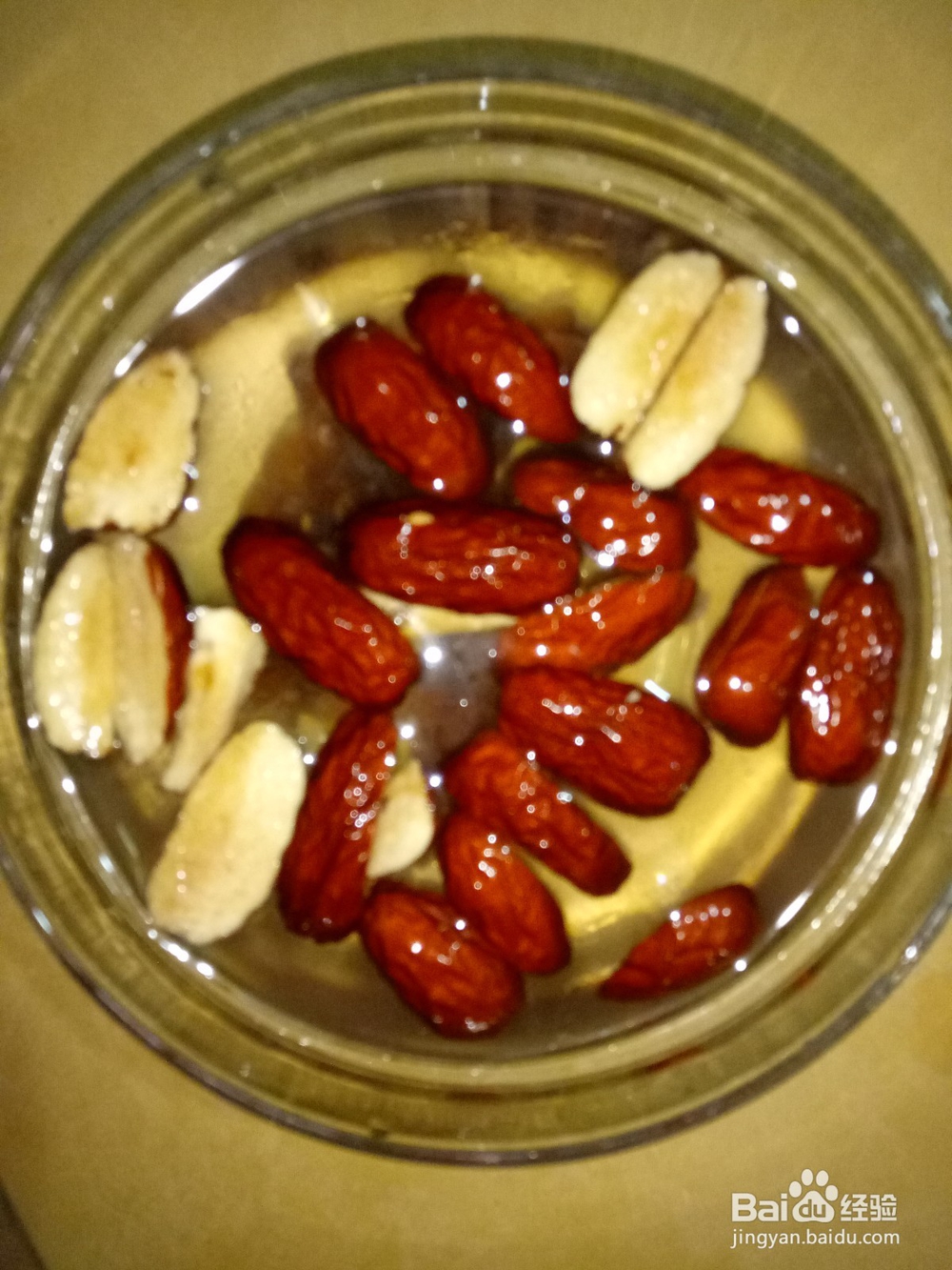 高州桂圆红枣鸡蛋糖水