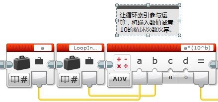 乐高EV3我的模块PlayNumber(输入数字)