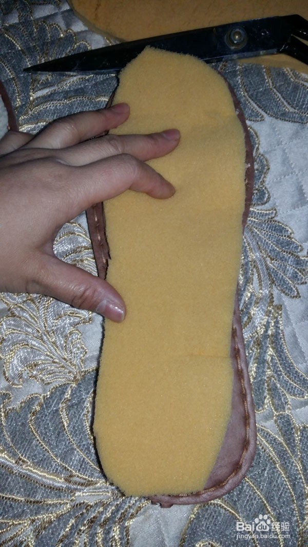 拖鞋以旧变新废物利用旧物改造旧衣服DIY