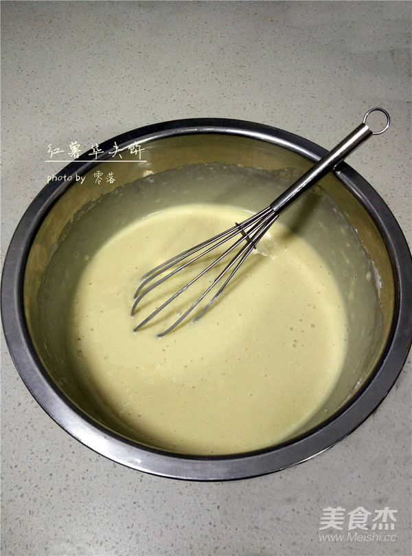 红薯华夫饼的做法