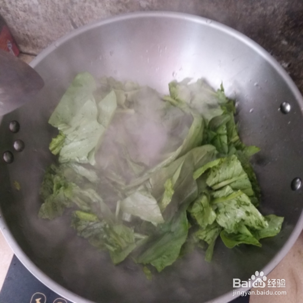 白麦菜的简单做法