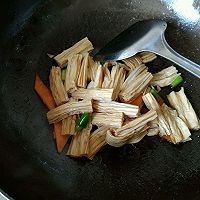 家常清炒腐竹