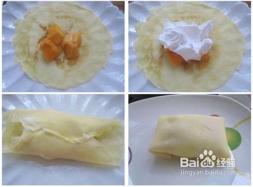 港式甜品---芒果班戟