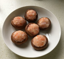 宝宝辅食-荸荠虾仁盅