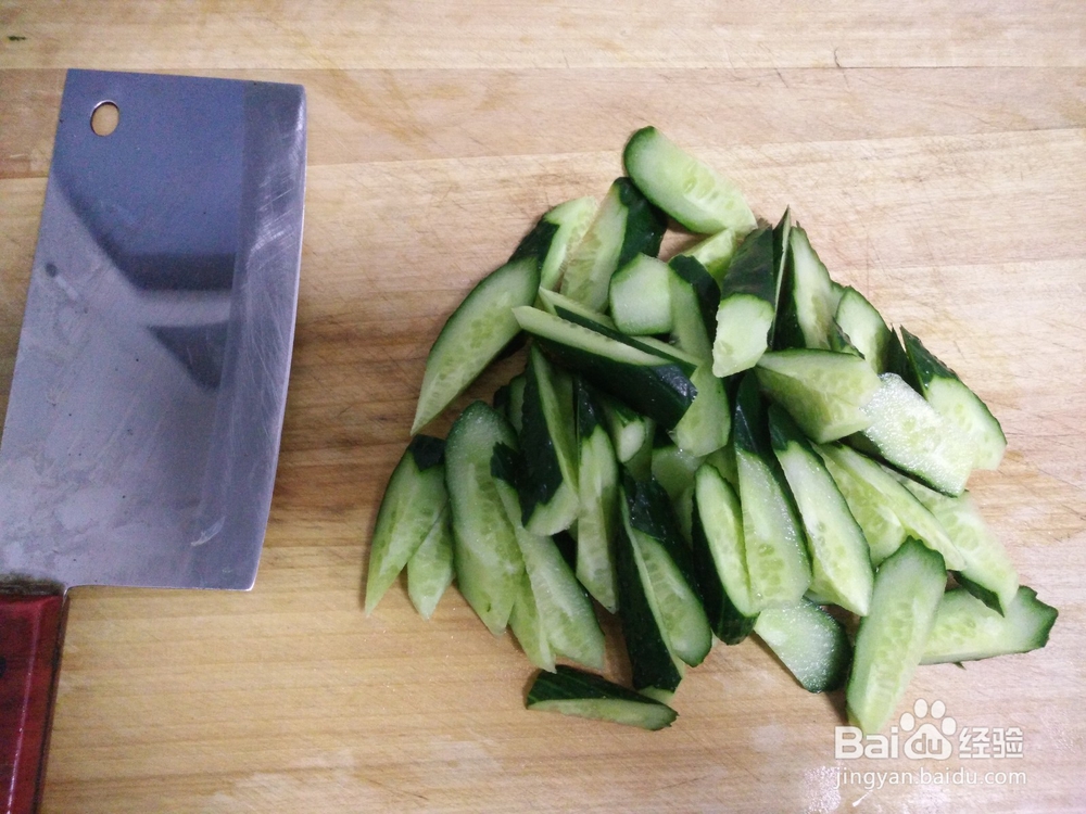 家常清爽凉拌黄瓜的做法