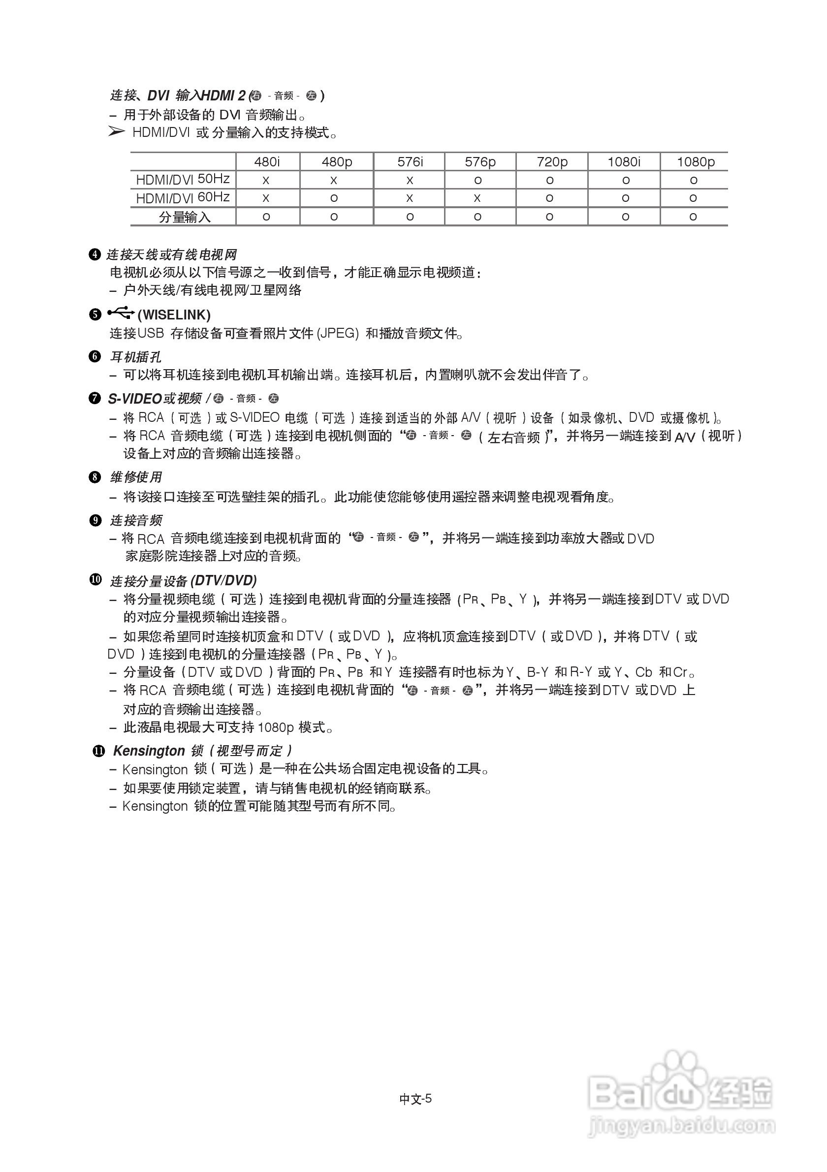 三星LA52A610A3R液晶彩电使用说明书:[1]