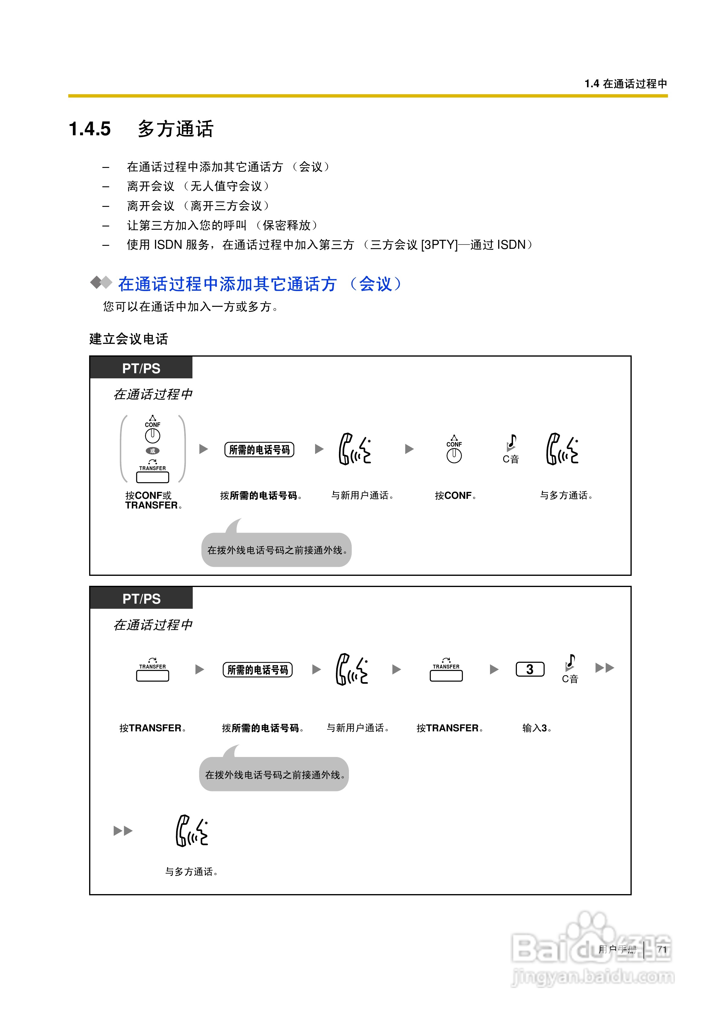Panasonic KX-TDA30/TDA100/TDA200/TDA600电话交换机:[8]
