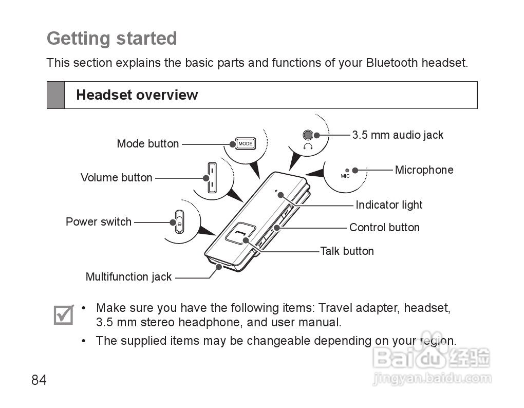 三星HS3000蓝牙耳机使用说明书:[9]