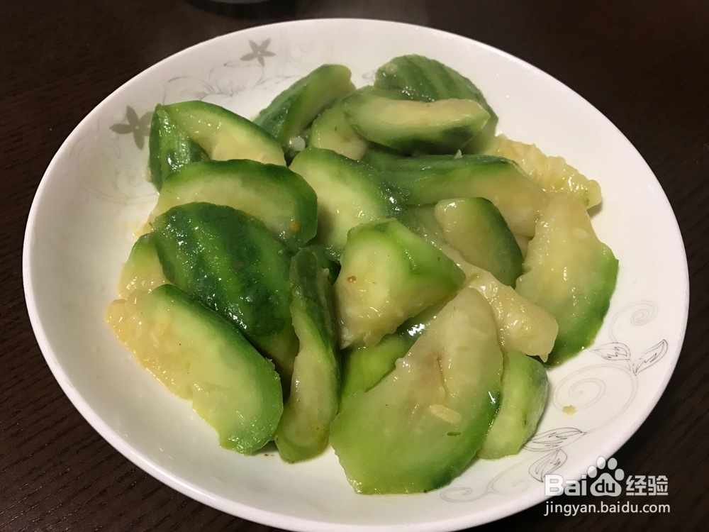 快手炒丝瓜的做法