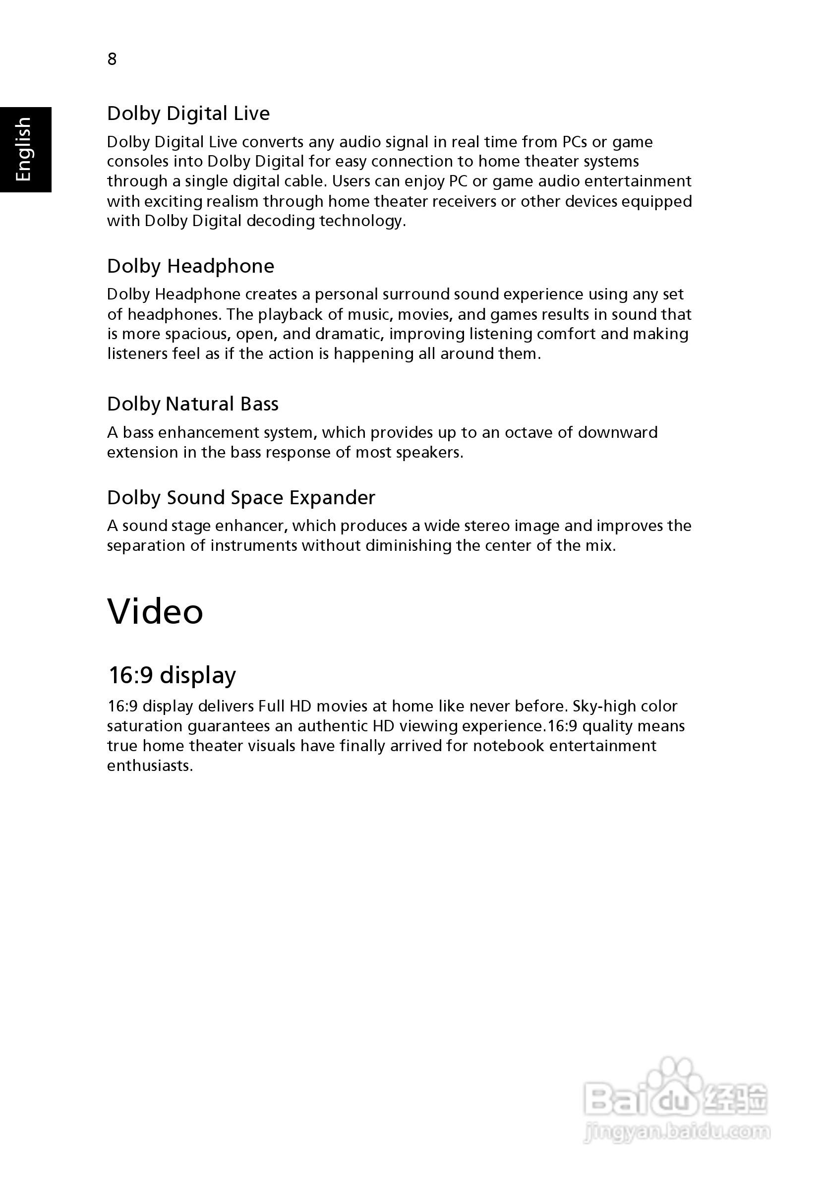 ACER宏基Aspire 5745G笔记本说明书:[3]