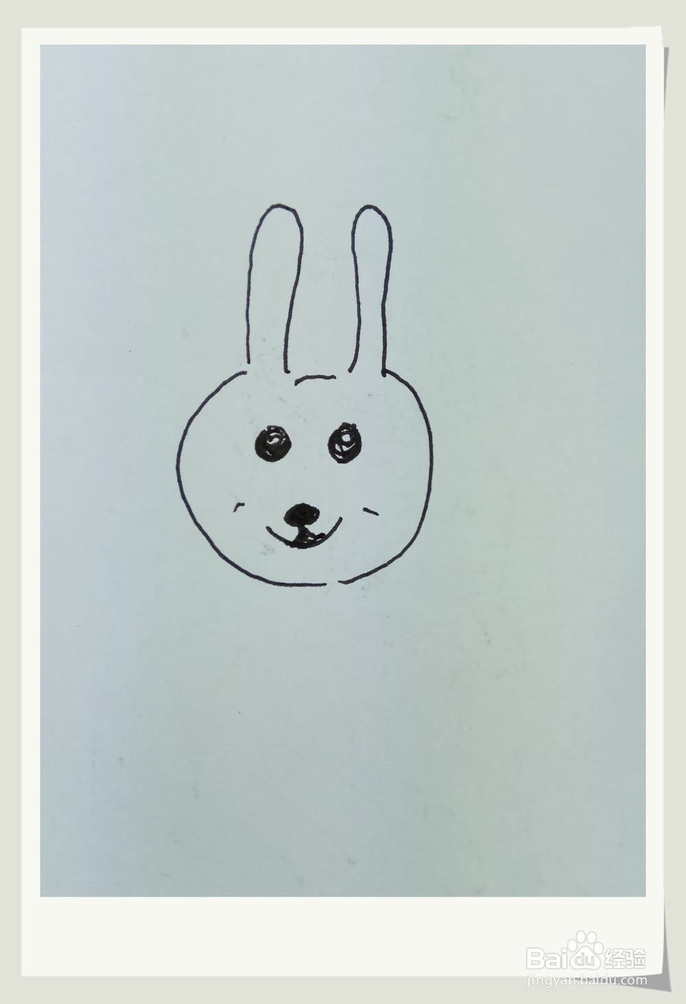 怎样画钢笔画“小兔宝宝”