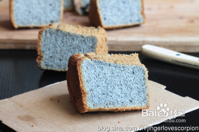 蛋糕也能吃出健康-----黑芝麻戚风