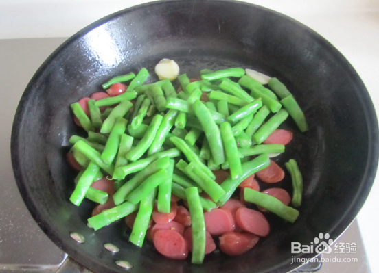豆角炒火腿怎么制作好吃