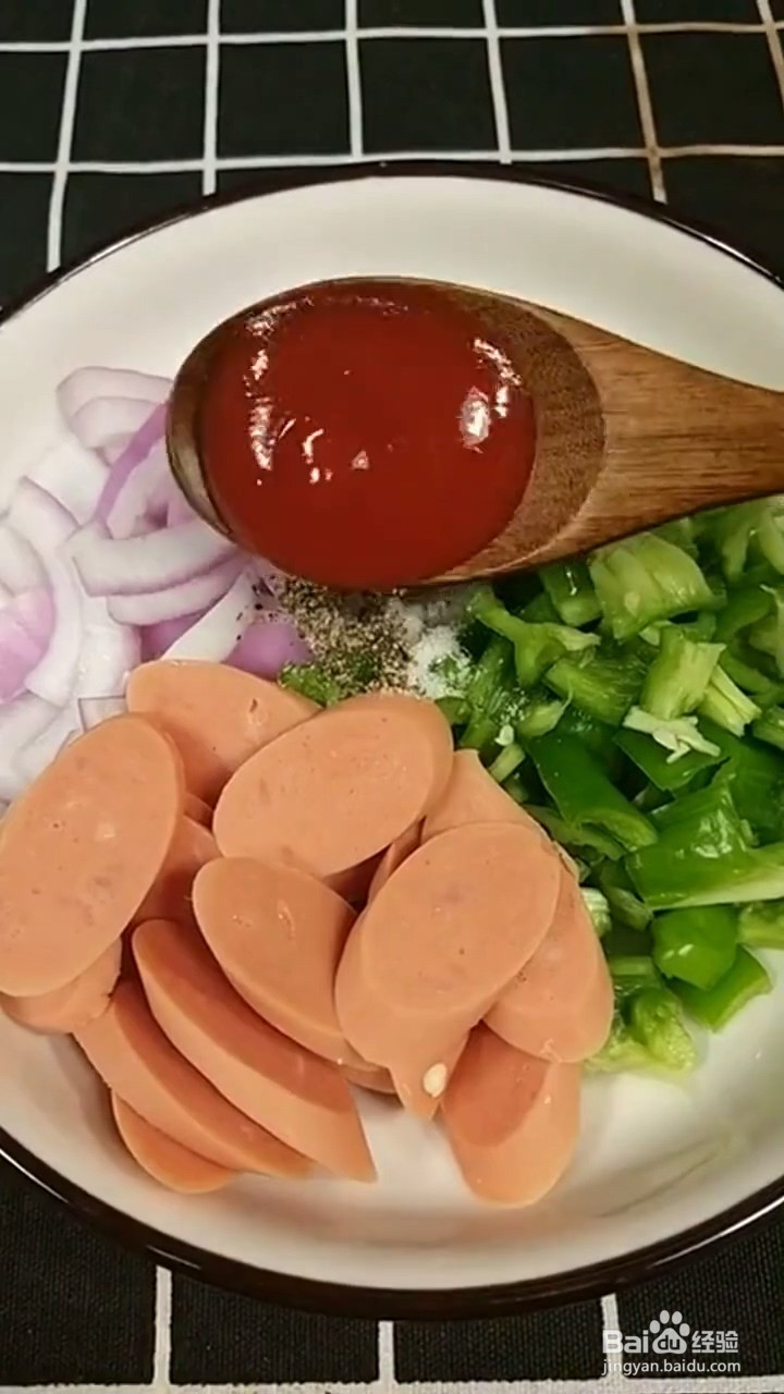 如何制作面包披萨