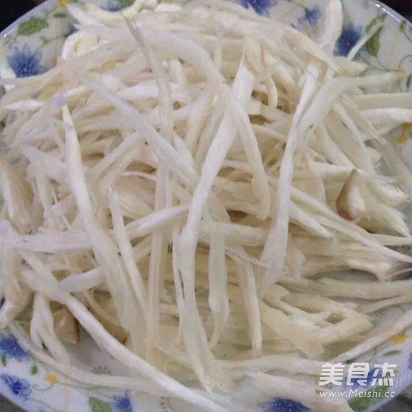 干煸杏鲍菇的做法