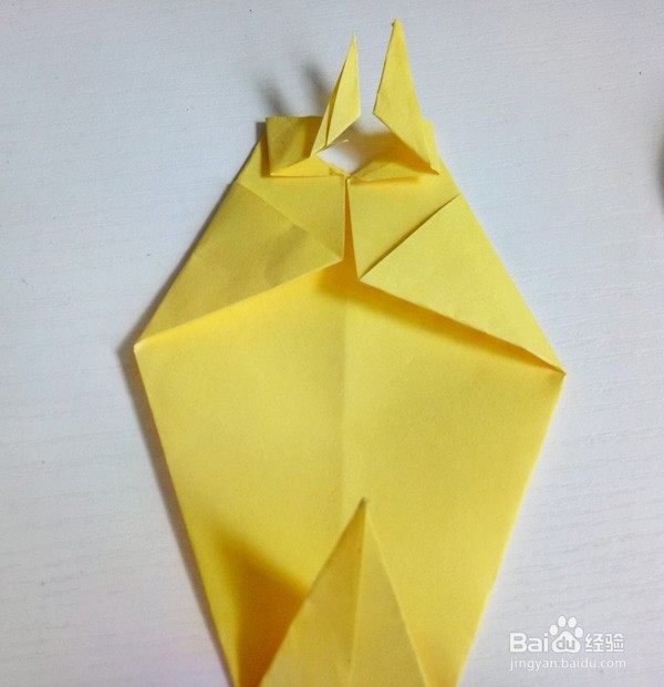 手工折纸:菠萝的简单折纸方法