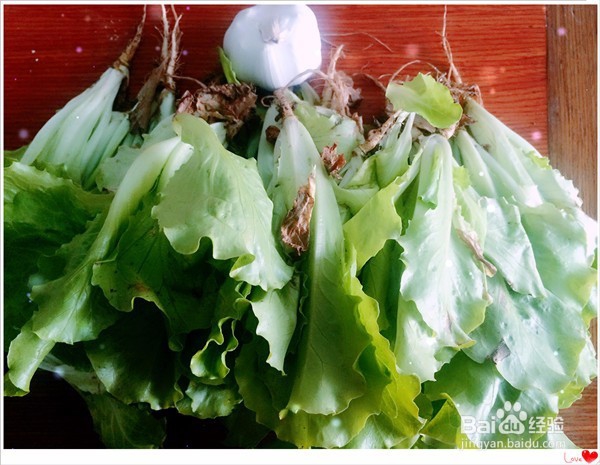 家常菜之蒜炒油麦菜