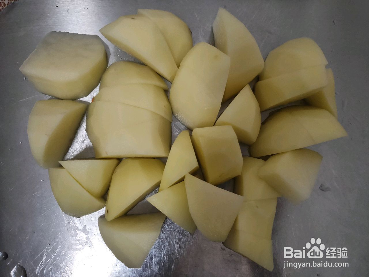 全鸡块炖土豆的做法