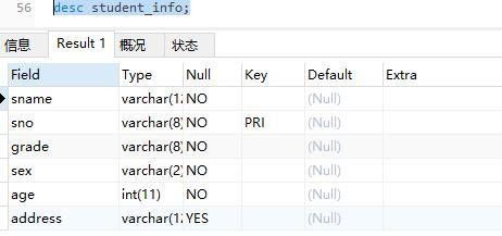 MySQL中操作数据表的SQL汇总