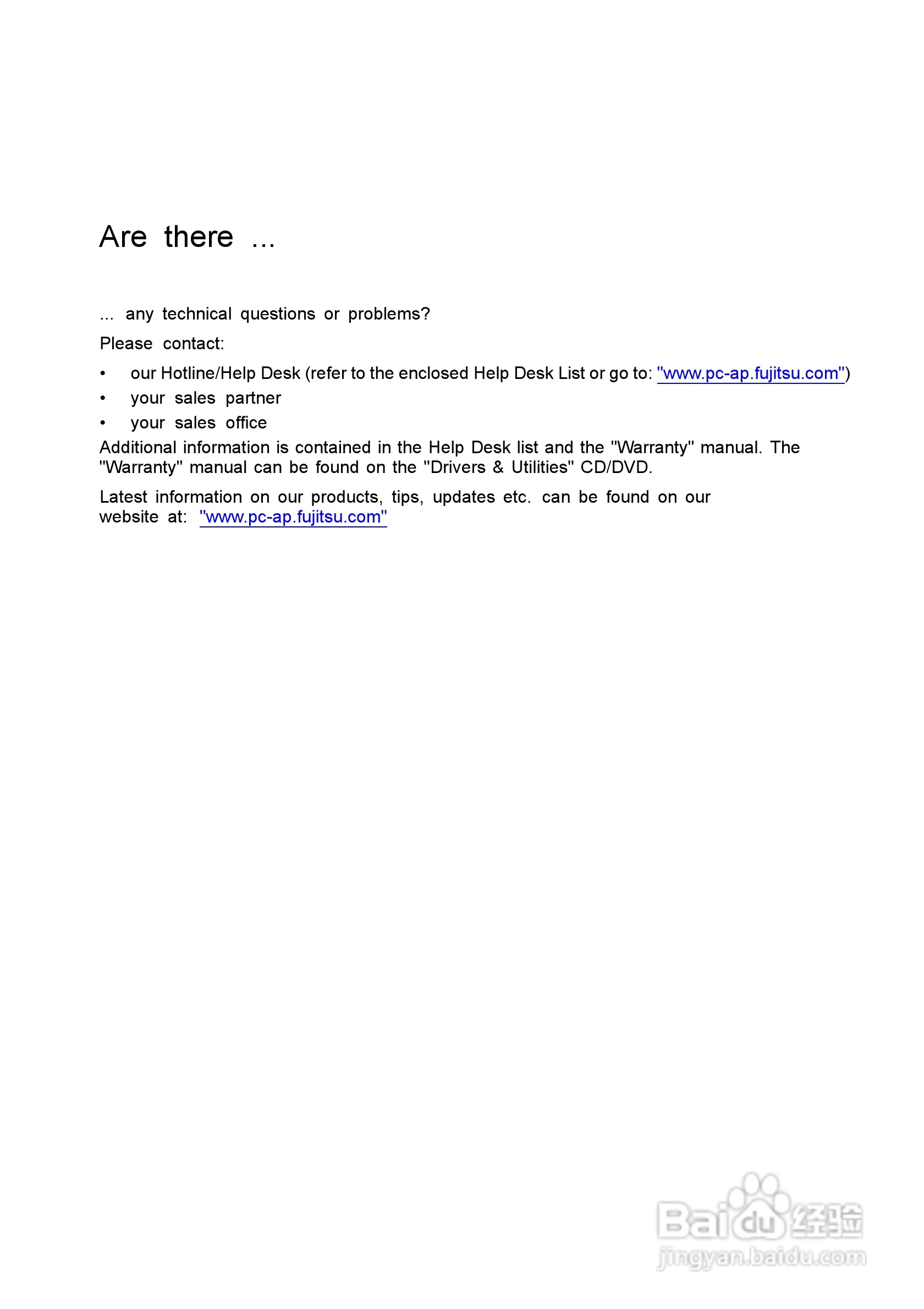 富士通V5545笔记本电脑使用说明书:[1]