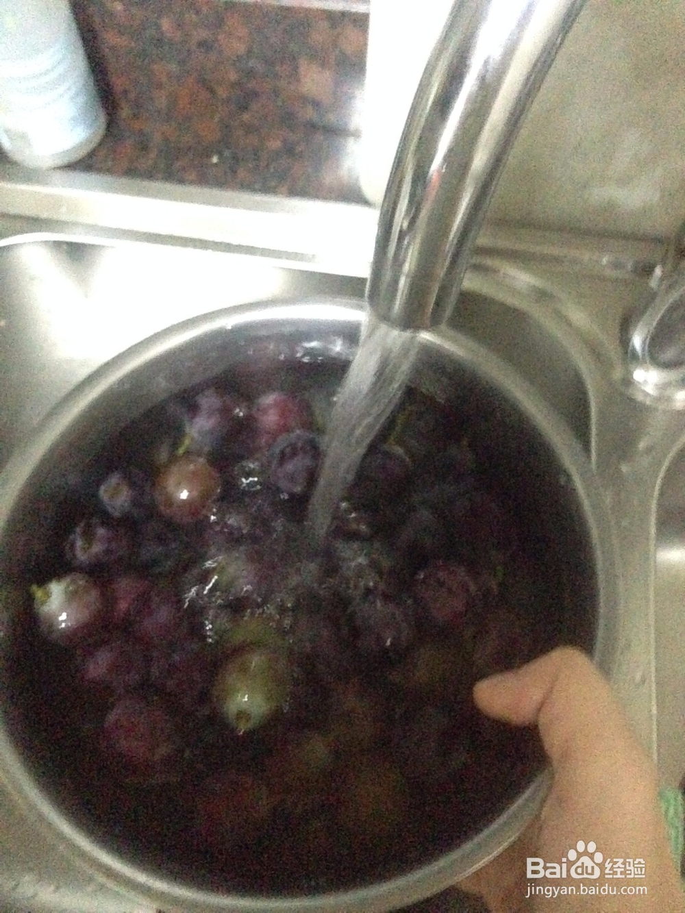 如何正确洗葡萄