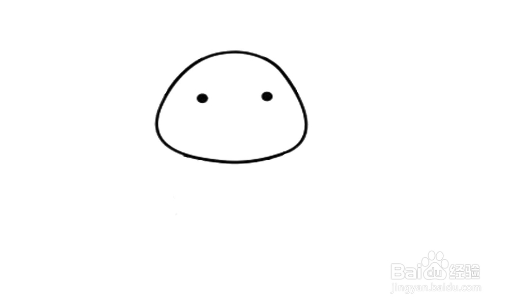 如何画出一个可爱的北极熊