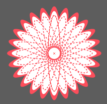 Illustrator AI如何绘制炫丽花朵