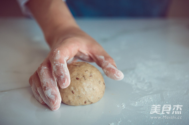 亚麻籽红茶软欧包