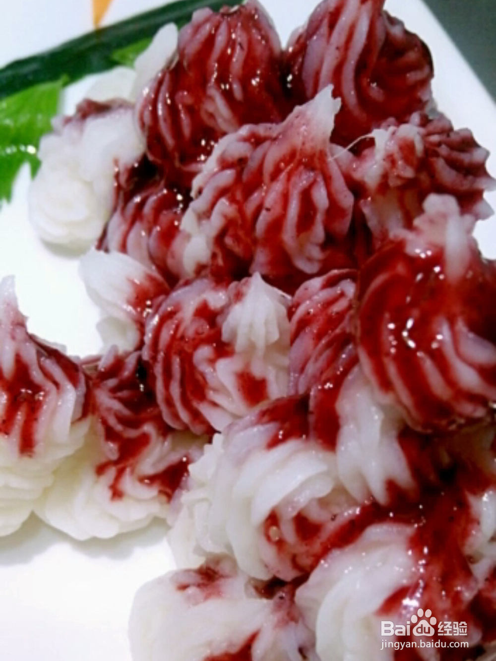 美食——蓝莓山药教程