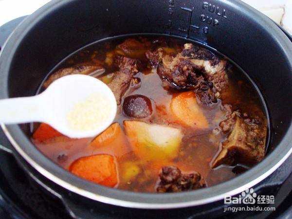 胡萝卜炖牛排骨怎么做