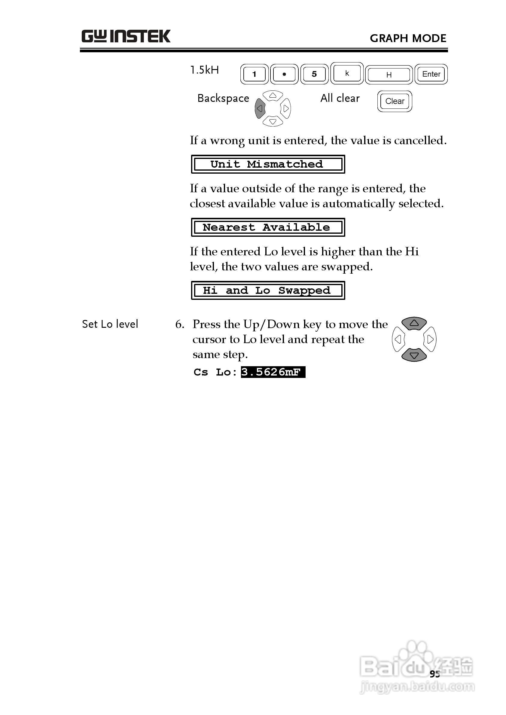 固纬LCR-8105G高精度LCR测试仪使用说明书:[10]