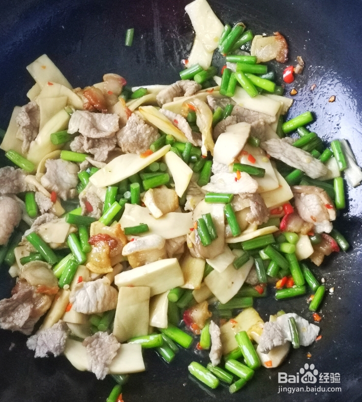 就该这样做杏鲍菇蒜苔