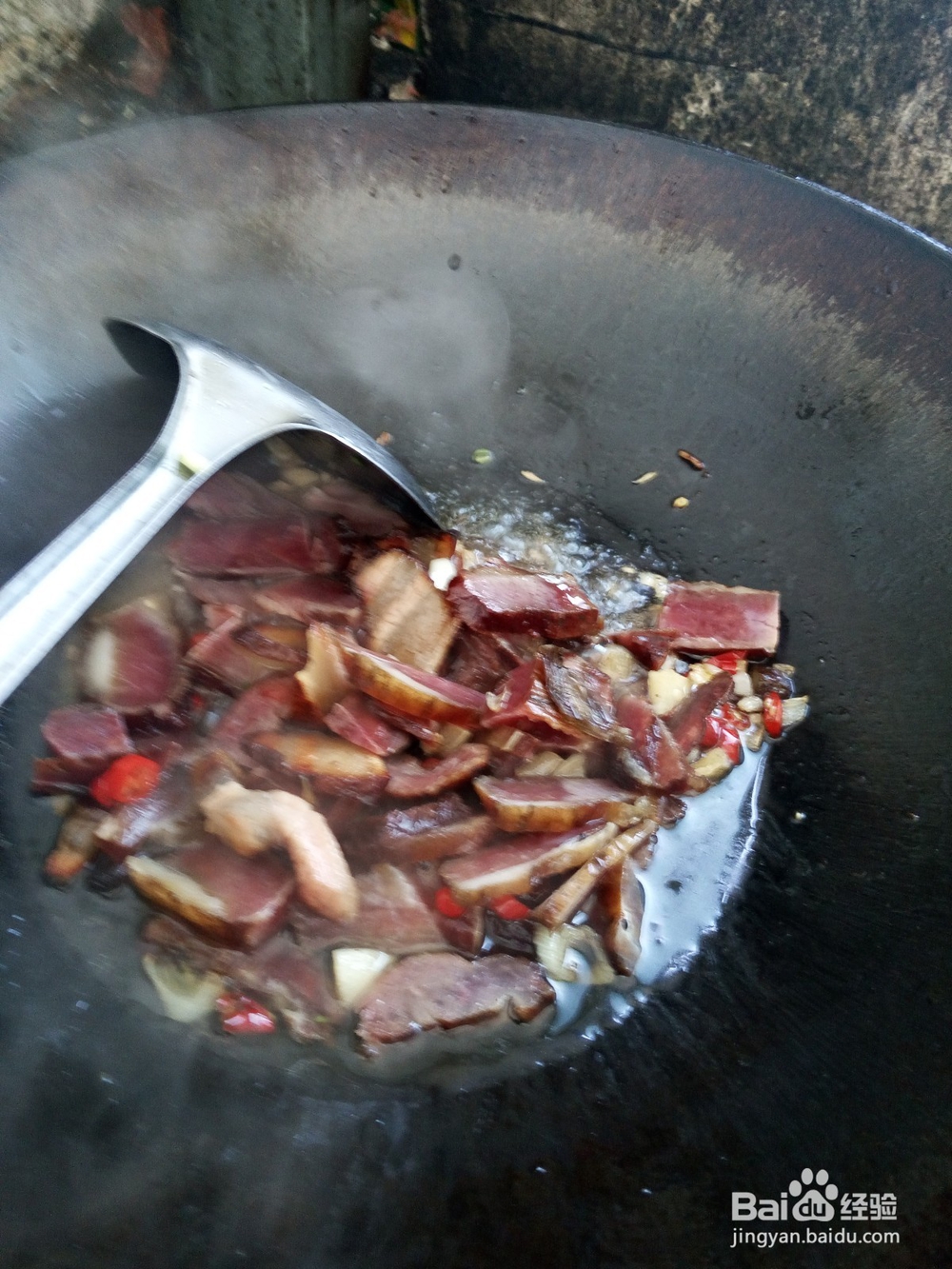 家常菜-藜蒿炒腊肉