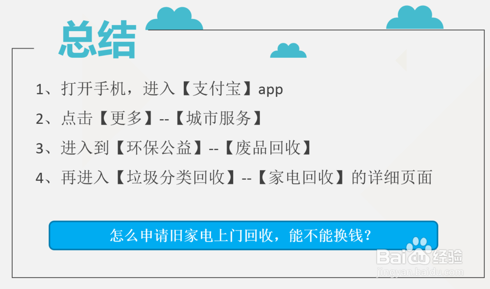 怎么申请旧家电上门回收，能不能换钱？
