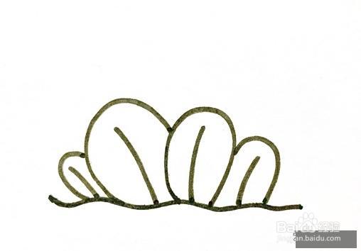 狗尾巴草简笔画怎么画