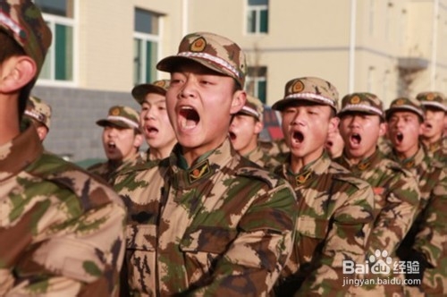 新兵之怎样炼成的之四------唱军歌