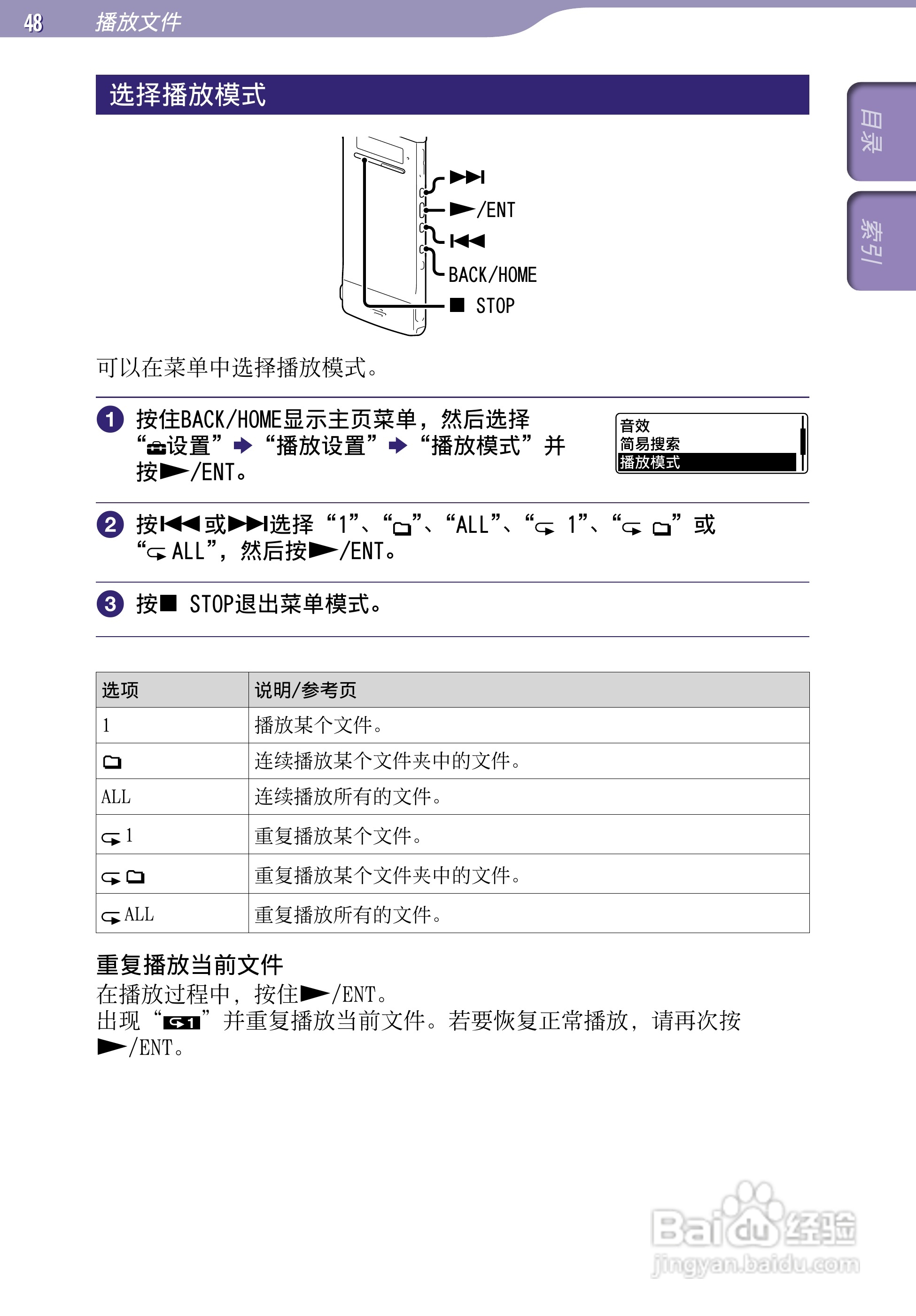 索尼ICD-TX50数码录音棒使用说明书:[5]