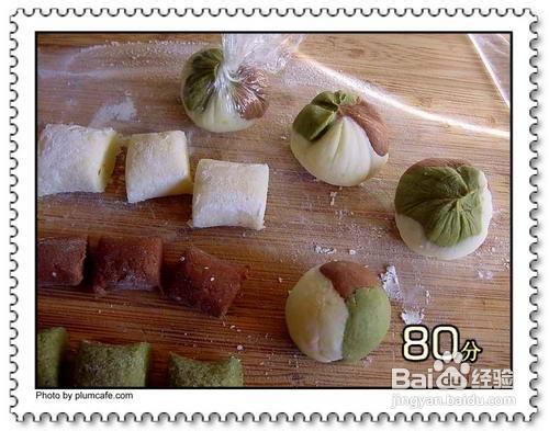 三色小甜点的做法
