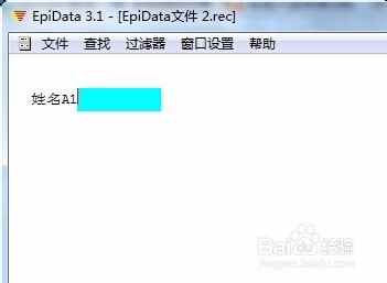 Epidata教程：[2]REC的文件不显示变量名？