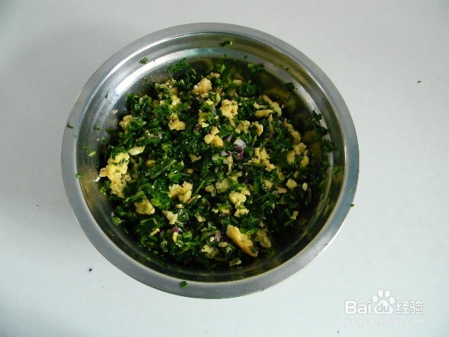 花样主食——苣荬菜鸡蛋水煎包