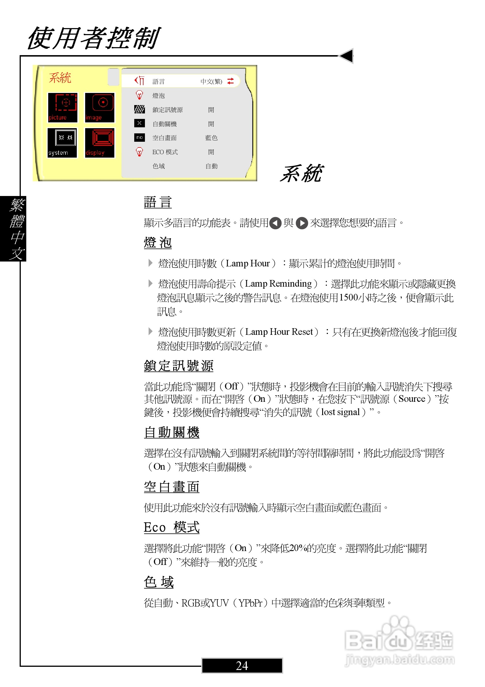 奥图码 H77投影机说明书:[3]