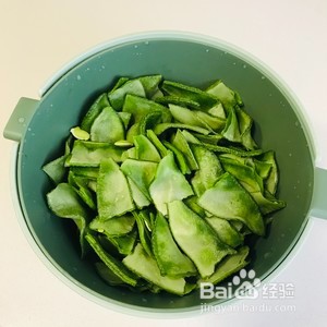 蒜香烧扁豆的做法