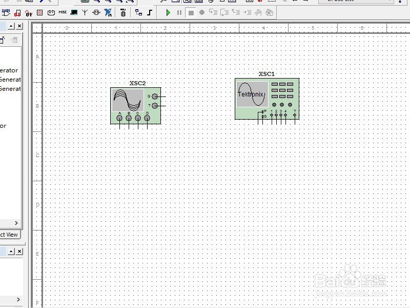multism中查找数码管和其他器件的经验