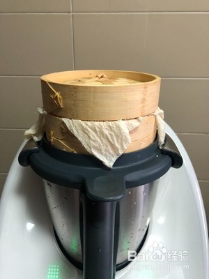 紫薯馅桂花糕的做法