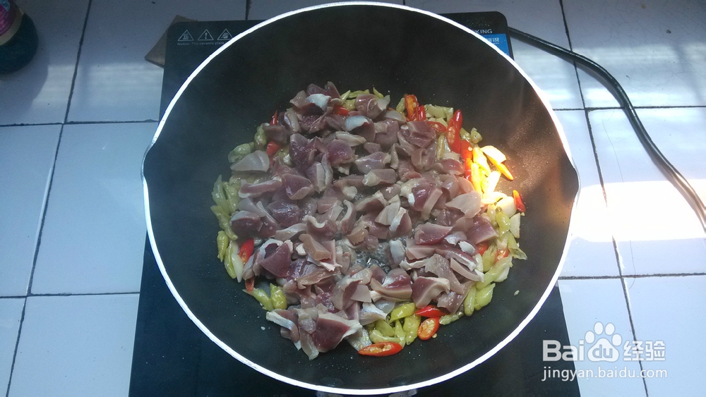 酸辣鸭胗（家常菜）